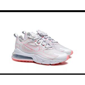 Nike Air Max 270 React SP White Flash Crimson Sneakers CQ6549-100 -‎ Size 10